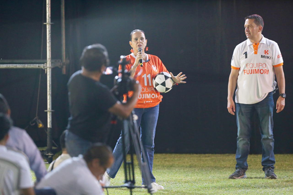 María Helena Mendoza del Solar se presenta como candidata a la Cámara de Diputados con Fuerza Popular: “Presencia es compromiso con la gente”