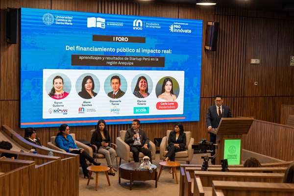 Arequipa consolida su ecosistema tecnológico:  INNICIA presentó startups y avances del modelo Venture Studio