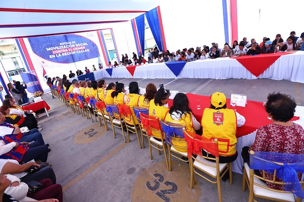 GORE instaló Comité Regional de Movilización Social contra el Crimen del Callao con amplia participación de los vecinos chalacos