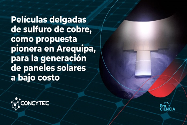 Creación de paneles solares a base de cobre para una mejora ecoeficiente