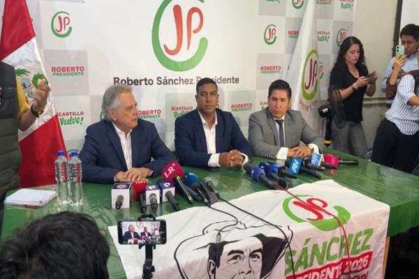 Juntos por el Perú pide respetar el conteo rápido y llama a preservar la estabilidad democrática