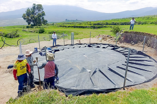 Midagri ejecuta más de s/ 13 millones en implementación de microreservorios que asegurarán el agua para riego en 16 regiones