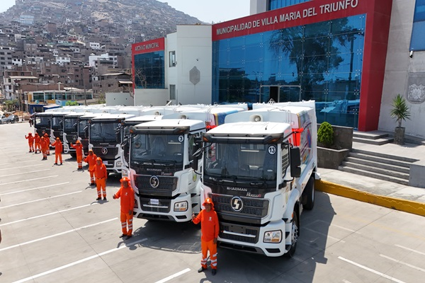Villa María del Triunfo adquiere 15 compactadoras para reforzar la limpieza en el distrito