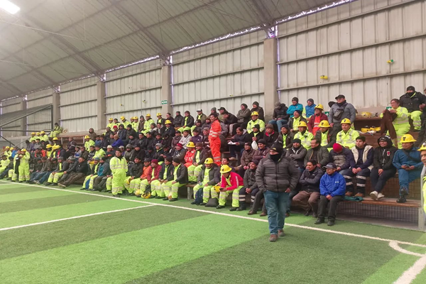 Victoria del Sindicato Único de Argentum Morococha 