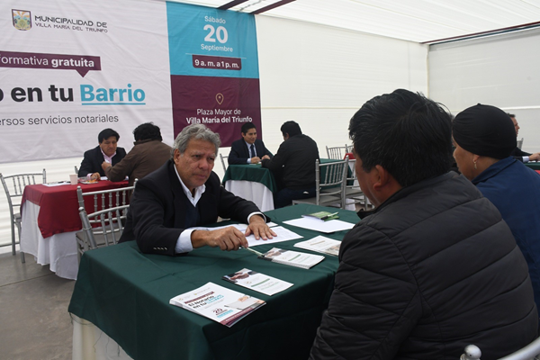 En el distrito de San Bartolo se llevará a cabo  El Notario en tu Barrio 