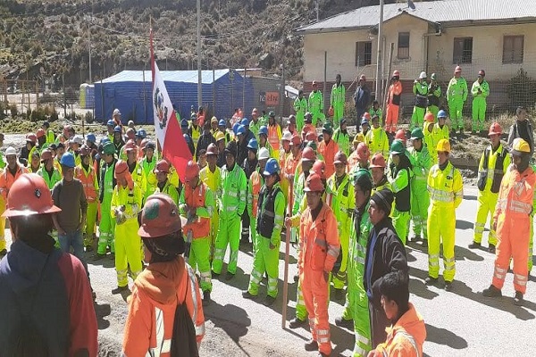 Anuncian huelga minera en Morococha