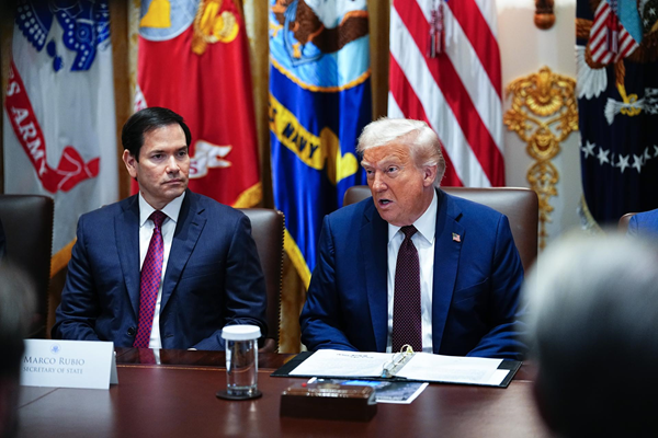 Rubio viajará con Trump a China en prevista visita pese a sanciones de Pekín, según medio