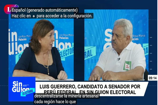 Luis Guerrero: “He regresado a la política para enfrentar la corrupción, inseguridad y centralismo”