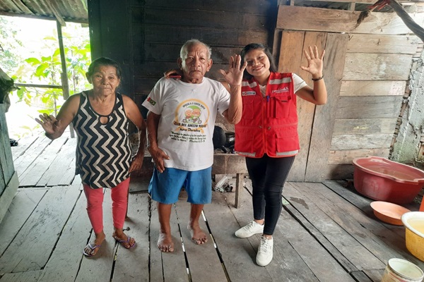 Midis otorga subvención económica de Pensión 65 a 348 adultos mayores del distrito de Santa Rosa de Loreto
