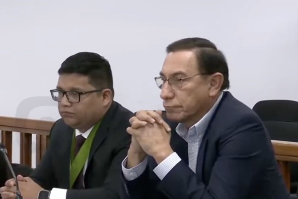 Poder Judicial: dictan cinco meses de prisión preventiva contra Martín Vizcarra
