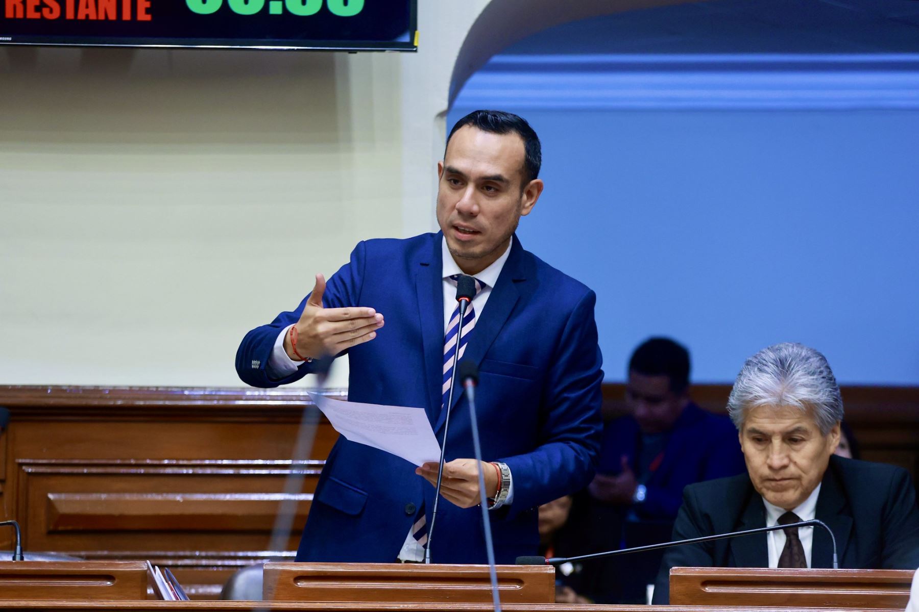 José Jerí Oré es elegido presidente del Congreso del último periodo legislativo 2025-2026