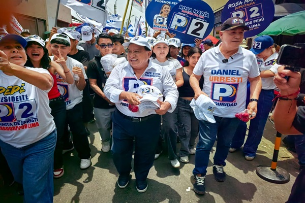 Podemos Perú quitará privilegios a congresistas para dar presupuesto a lucha contra criminales