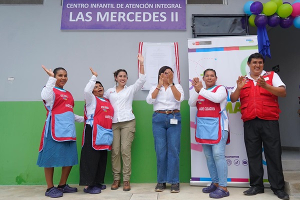 Ministra Lesly Shica impulsa inversión de más de S/378 mil a favor de la primera infancia en Loreto