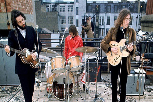 The Beatles estrena en plataformas streaming su histórica presentación en la azotea
