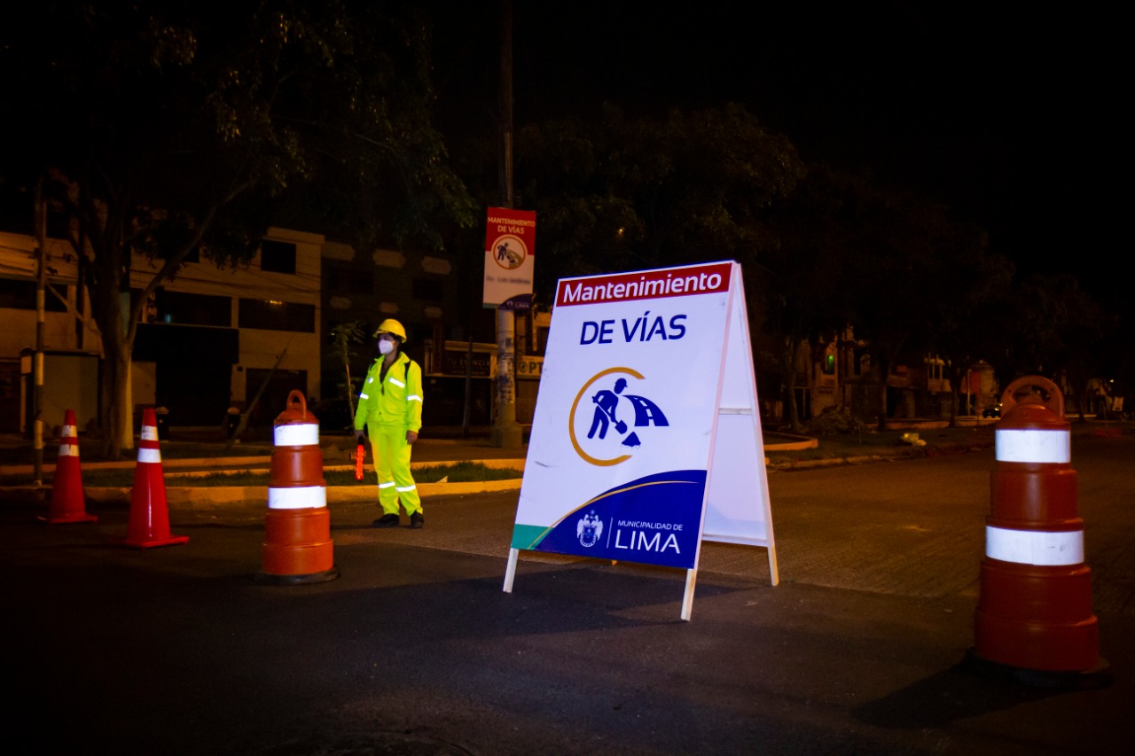 Se inician trabajos de mantenimiento vial en la av. Los Próceres en Surco