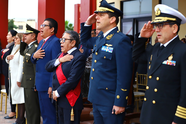 Con patriotismo y heroísmo: Callao celebró el Día de la Bandera y el 145 aniversario de la batalla de Arica