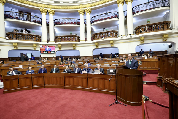 Congreso otorga voto de confianza a Gabinete Ministerial liderado por Eduardo Arana