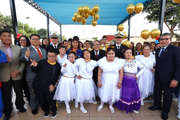 Gobierno Regional del Callao inauguró remodelación en el CEBE del hospital Naval que beneficia a niños chalacos con discapacidad