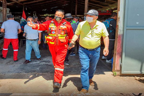 Congresista Rolando Ruiz gestionó donaciones para la región San Martín