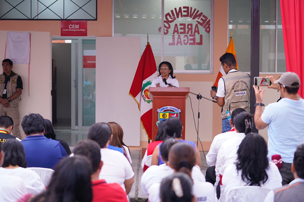 Tumbes: Ministerio de la Mujer y Poblaciones Vulnerables inaugura Centro Emergencia Mujer en Aguas Verdes para atender a las víctimas de violencia