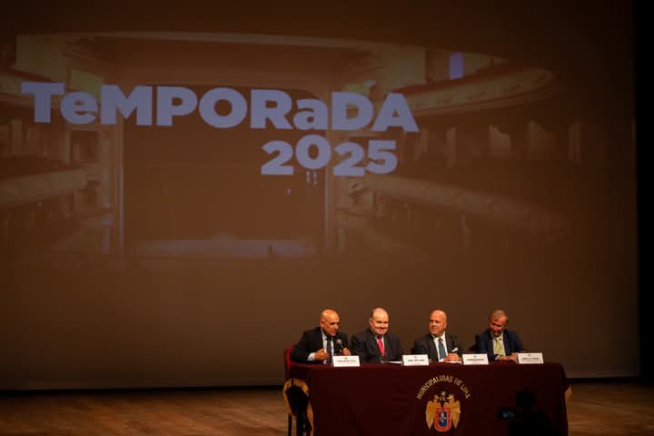 Apertura de actividades en el Teatro Municipal de Lima