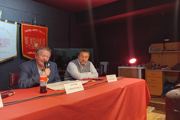 Empresario Javier Labarthe expone temas portuarios