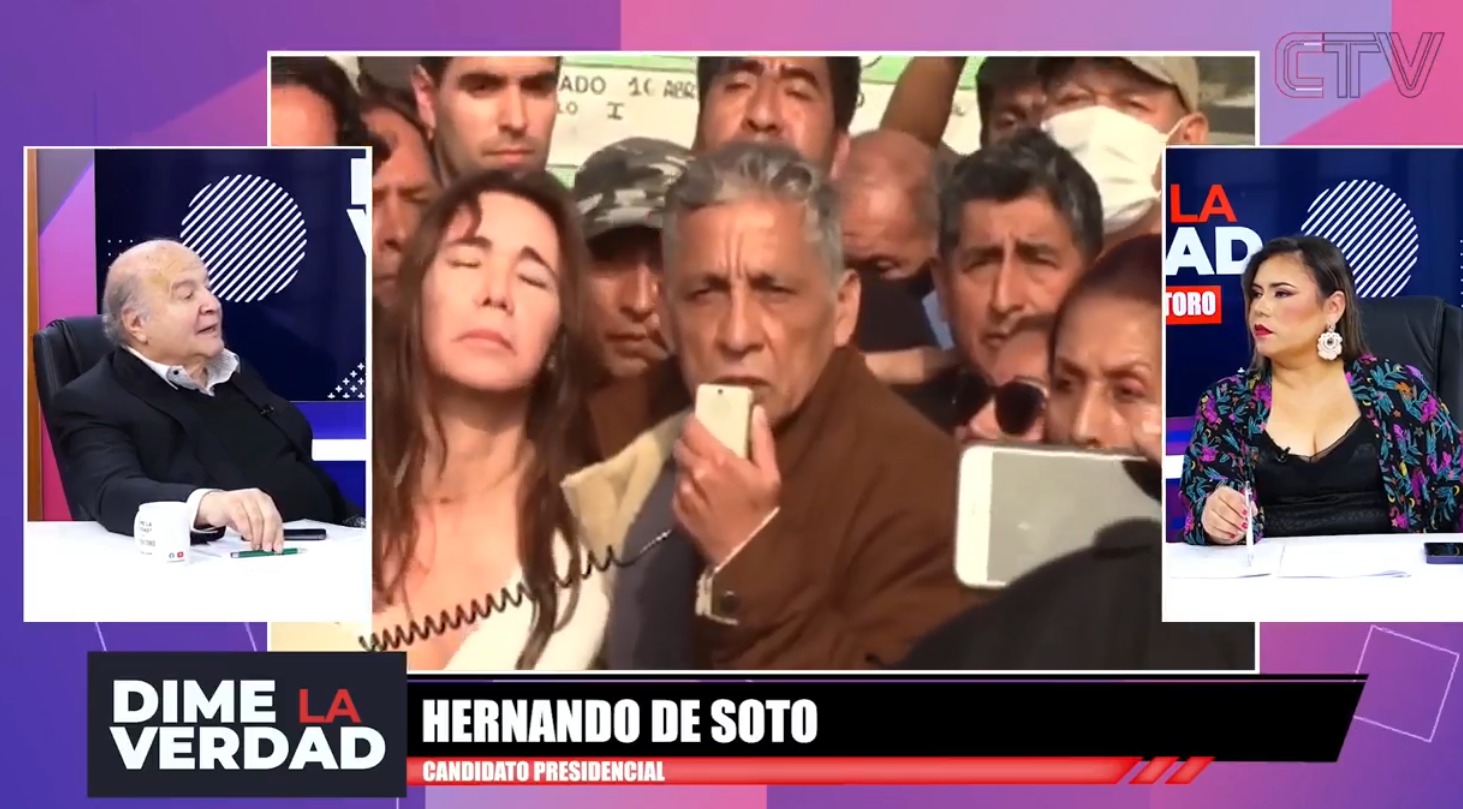 ¿Hernando de Soto, opositor a Antauro Humala?