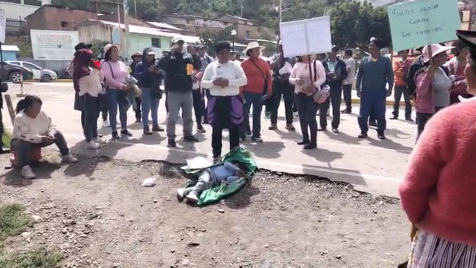 Huancavelica: Comunidad Campesina Santa Rosa de Mallma en píe de lucha