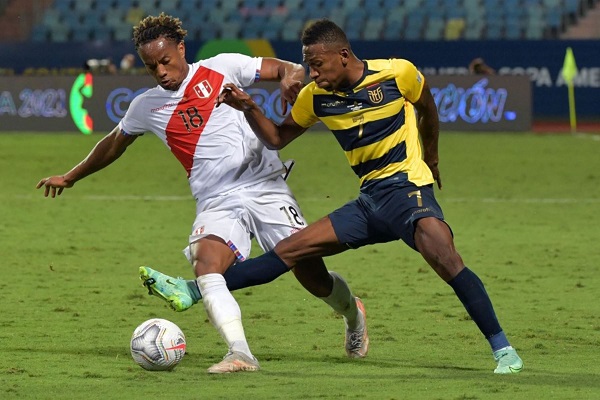 Perú enfrenta hoy a Ecuador en busca de acercarse al Mundial Catar 2022