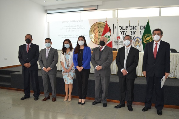 Colegio de Notarios de La Libertad  cuenta con dos nuevos Notarios