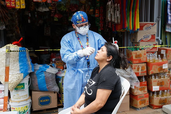 Perú registra 4,313 contagios y 48 fallecidos en últimas 24 horas