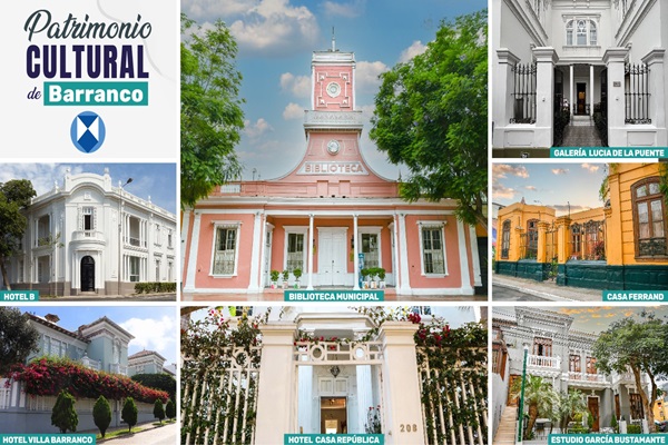 Escudo Azul será entregado a siete patrimonios culturales de Barranco