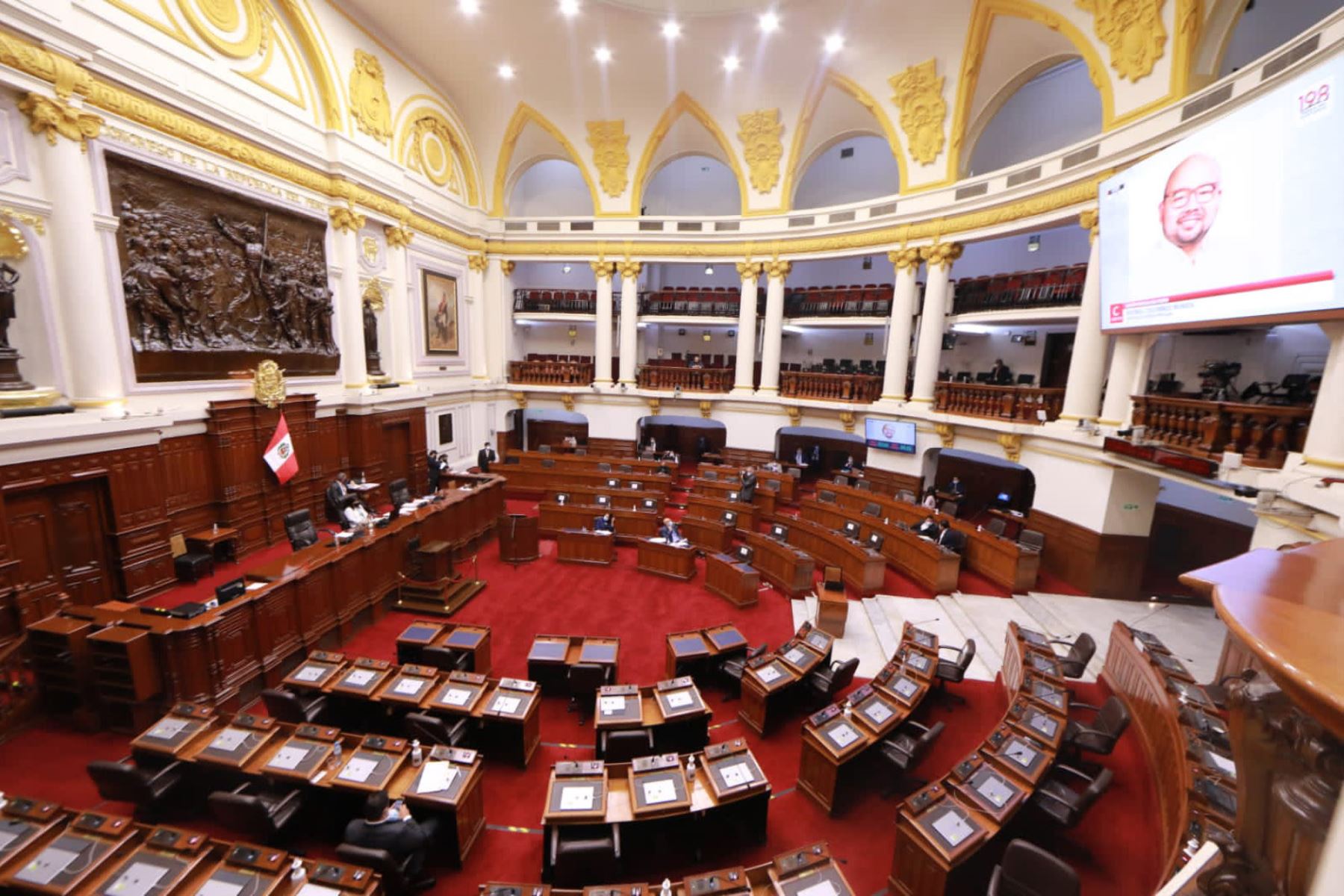Pleno del Congreso sesiona hoy a partir de las 9:00 horas