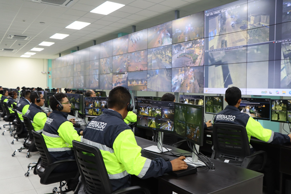 Villa María del Triunfo pone en marcha moderna central de monitoreo y vigilancia para combatir la delincuencia