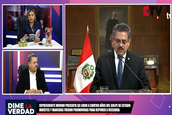 Ex presidente Manuel Merino de Lama cuenta su verdad