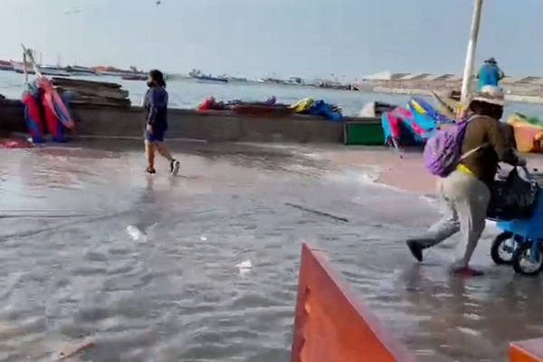 La Marina de Guerra reitera que fenómeno ocurrido en Nukualofa - Tonga no ocasiona alerta de tsunami en el Perú