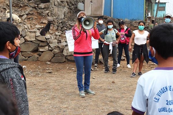 Dirigentes de Lima Norte salen a pedir conciencia a sus vecinos ante el avance del Covid-19