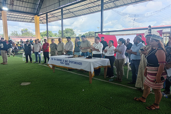 Ministra Lesly Shica anuncia instalación de Tambo Purús para acercar servicios del Estado a la comunidad de Ucayali