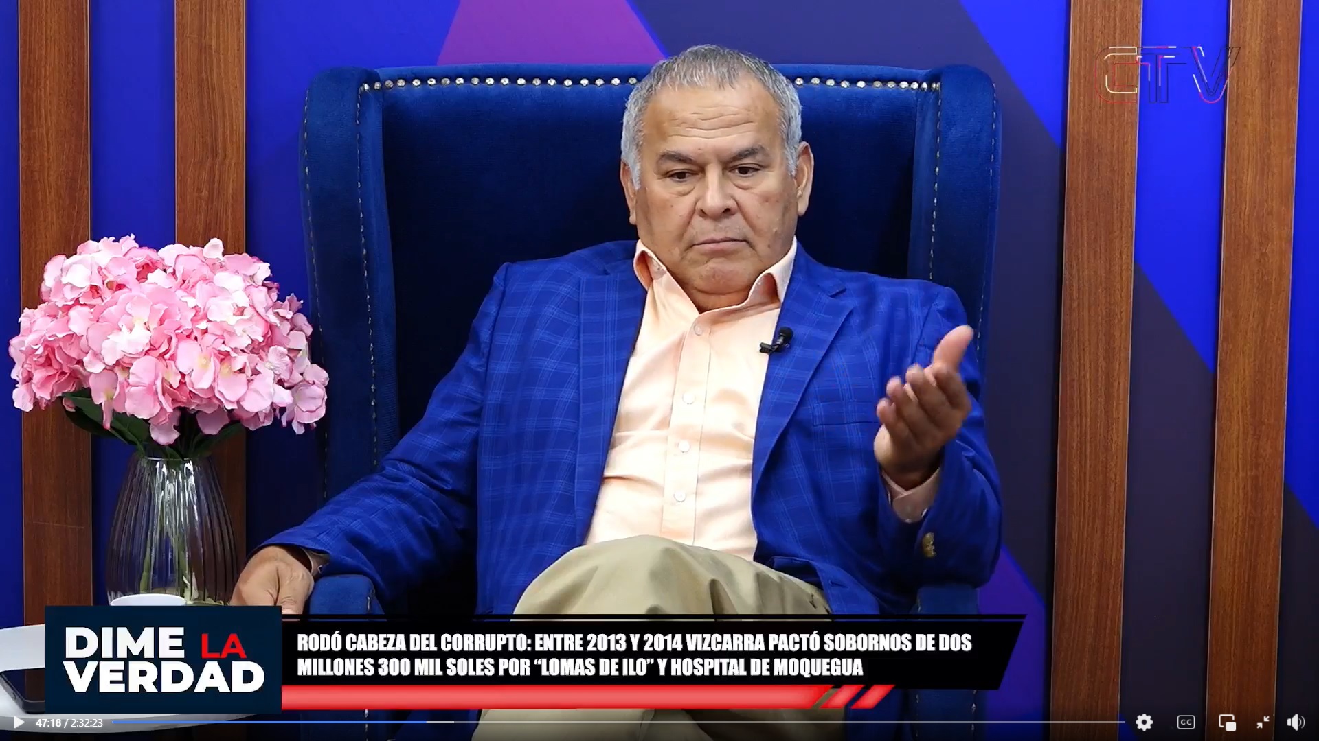 Wilber Medina desenmascara a peón de “Odebrecht”, Domingo Pérez: “Solo es un actor político”